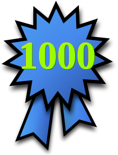 Орден #8 «Почётный знак ПРО:1000», присвоен 23 апреля 2012 участником Zanka за «участие в месячнике коротких статей.»