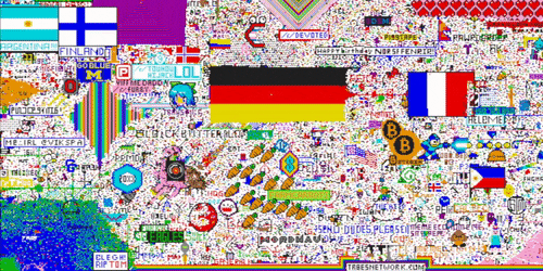 France vs Germany battle on Place Reddit.gif.gif