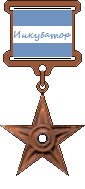 Орден #5 «Медаль Инкубатора», присвоен 31 декабря 2010 участником Samal за «помощь и поддержку, за техническое сопровождение и ценные идеи, высказанные в процессе подготовки и развития Инкубатора»