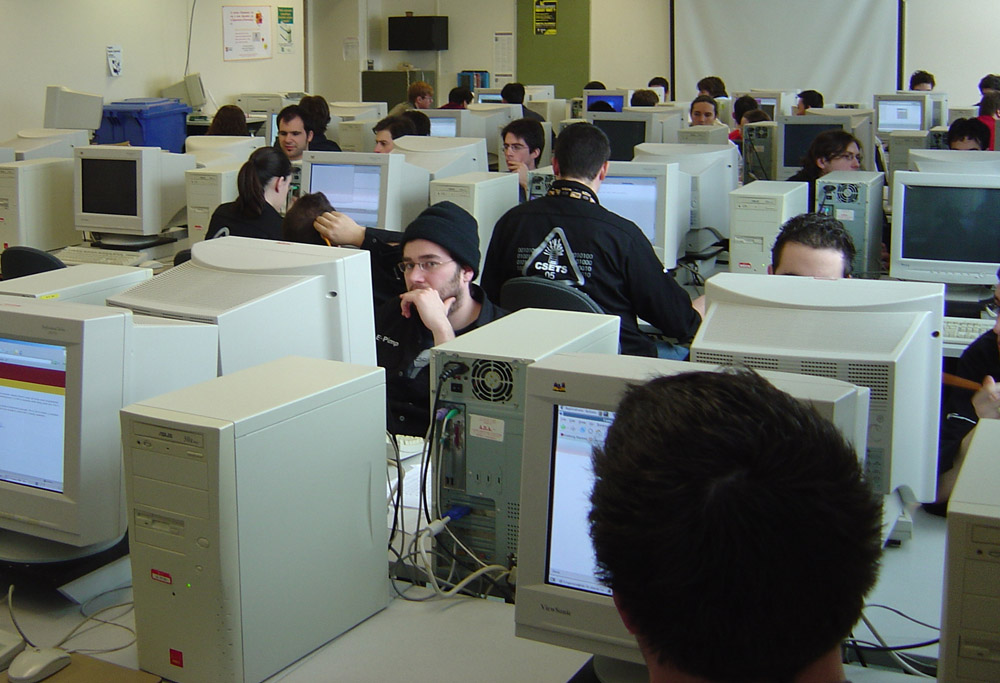 Ai competition at cs games 2005.jpg